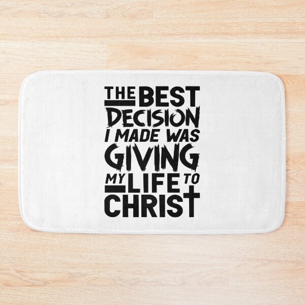Item preview, The Best Decision I Made Was Giving My Life To Christ designed and sold by plushism.