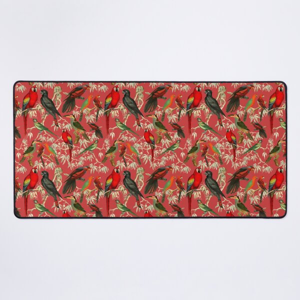 Item preview, Vibrant Bird Pattern for a Tropical-Inspired Look - pink designed and sold by CharlieCreates.
