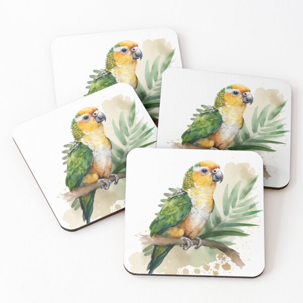 Item preview, white bellied caique ? designed and sold by khaledahmed6249.