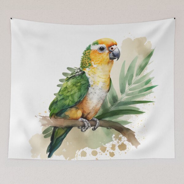 Item preview, white bellied caique ? designed and sold by khaledahmed6249.