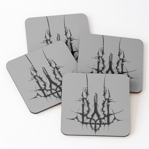 Item preview, National Symbol - Tryzub Ukraine in 3D black metal designed and sold by Itsdomd.