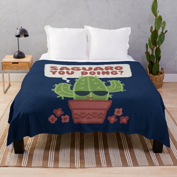Item preview, Saguaro Cool Kawaii Cactus - How you doin? designed and sold by WeirdPunderful.