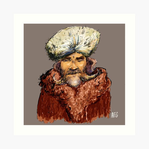 Mountain Man Art Print