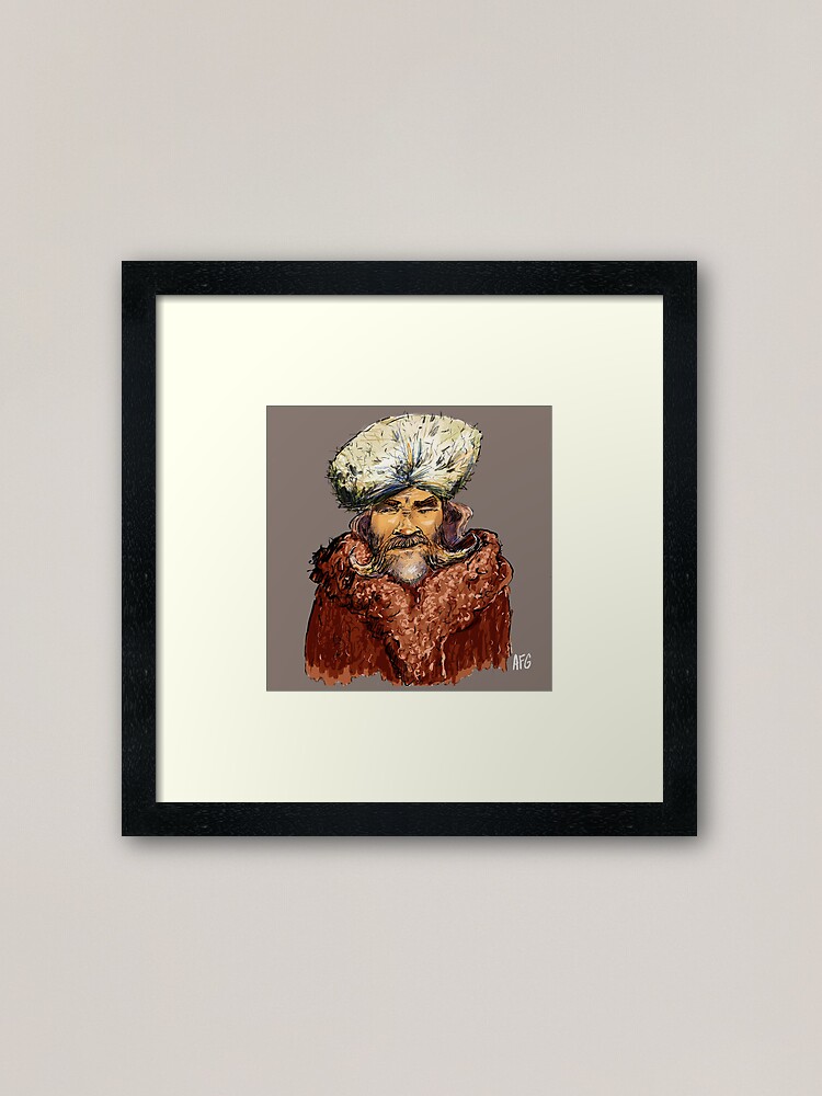 Alternate view of Mountain Man Framed Art Print