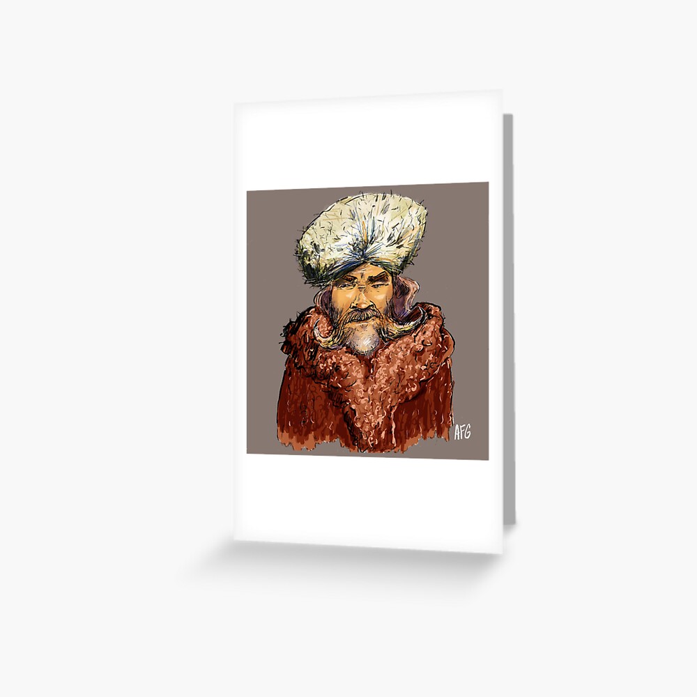 Mountain Man Greeting Card