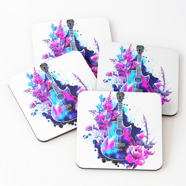 Item preview, Guitar Blossoms: A Musical Garden designed and sold by GraphicTeesCo-.