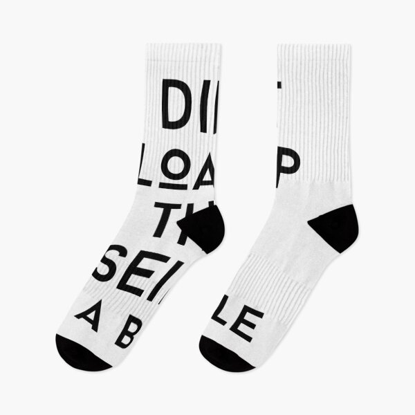 Item preview, i did'nt float up the seine text graphic v1 - white background designed and sold by fishpressink.