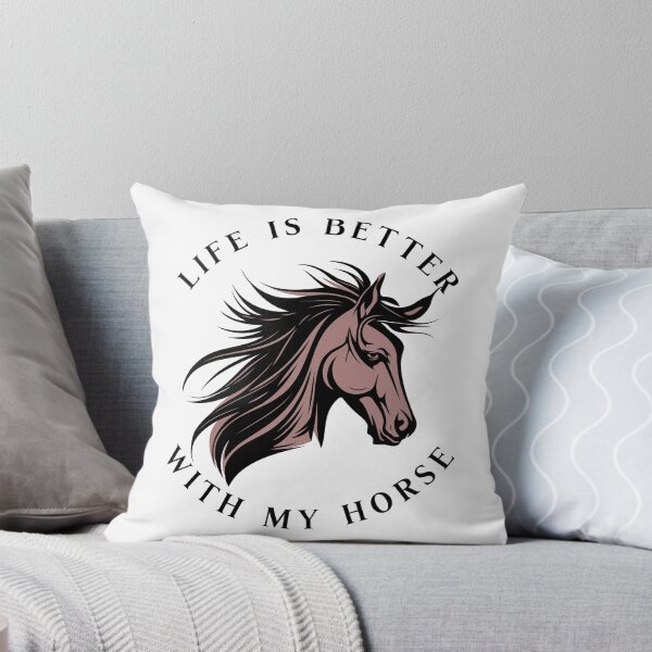 Item preview, Cute Life Is Better With My Horse, Horse Riding Apparel designed and sold by DesignElite.