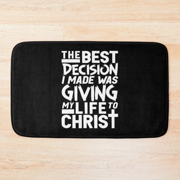 Item preview, The Best Decision I Made Was Giving My Life To Christ designed and sold by plushism.