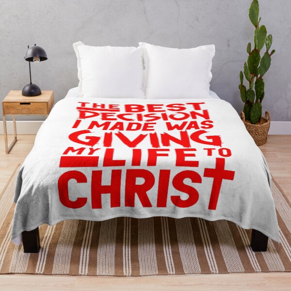 Item preview, The Best Decision I Made Was Giving My Life To Christ designed and sold by plushism.