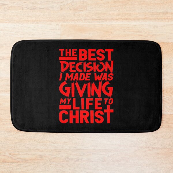 Item preview, The Best Decision I Made Was Giving My Life To Christ designed and sold by plushism.