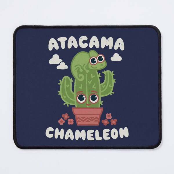 Item preview, Atacama Chameleon Cute Kawaii lizard Cactus - Music Pun designed and sold by WeirdPunderful.