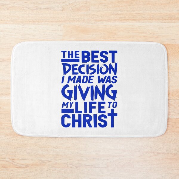 Item preview, The Best Decision I Made Was Giving My Life To Christ designed and sold by plushism.