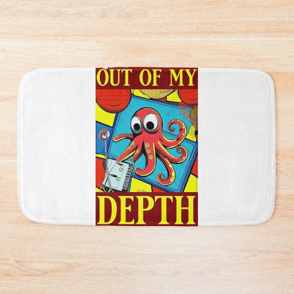 Item preview, Out of my depth octopus designed and sold by Dreams of Dubai.