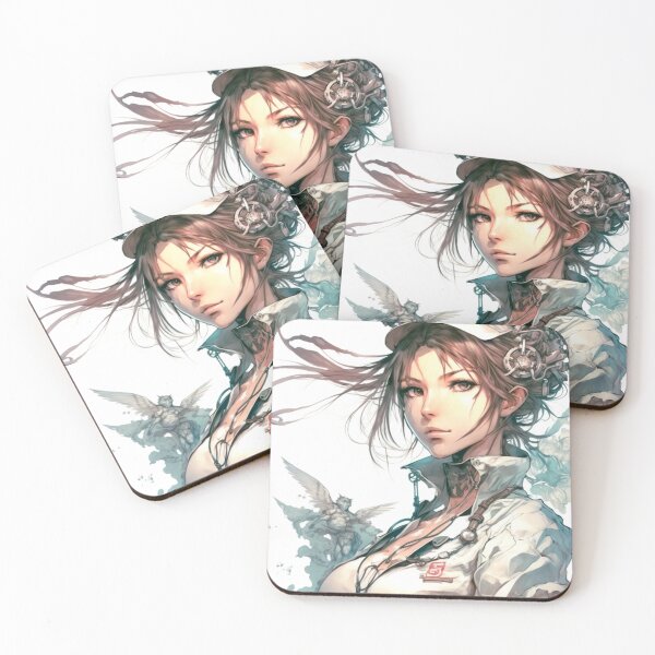 Item preview, Yoshitaka Amano FINAL FANTASY nurse designed and sold by AbaloneBrush.