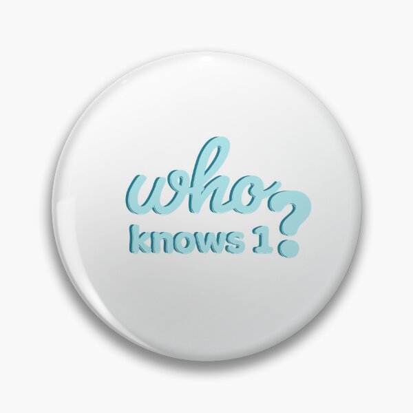 Item preview, Who Knows 1? designed and sold by Nelli Designz.