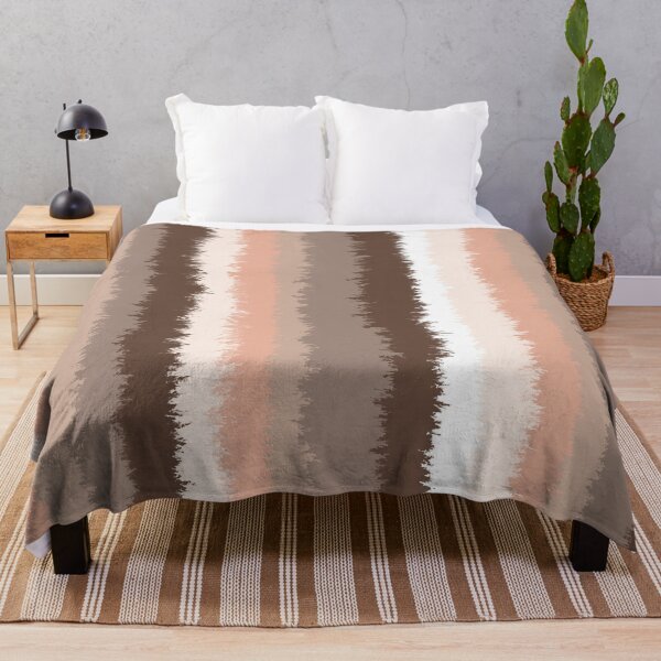 Item preview, Warm, Neutral, Fuzzy Stripes designed and sold by OneThreeSix.