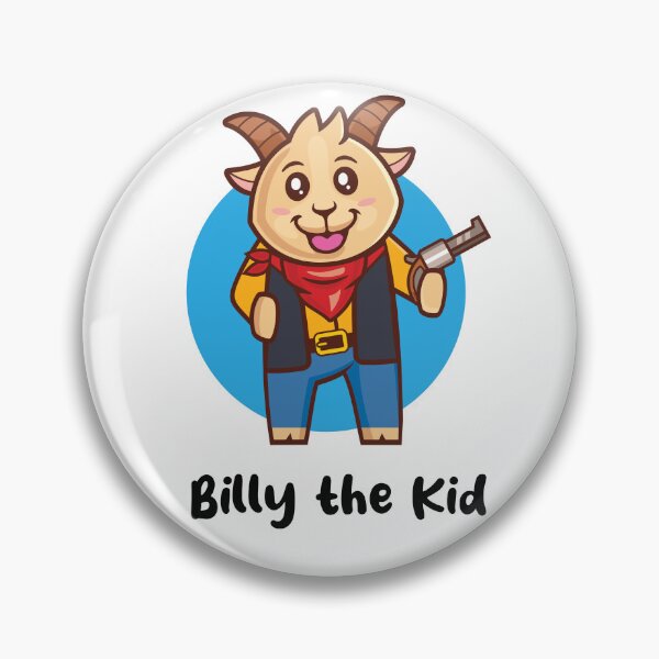 Item preview, Billy the Kid (on light colors) designed and sold by messy-nessie.