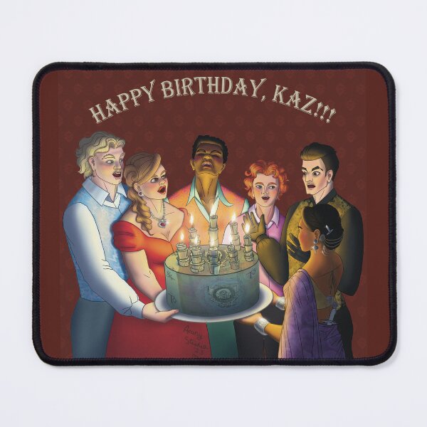 Item preview, Happy Birthday Kaz! designed and sold by Arany-Studio.