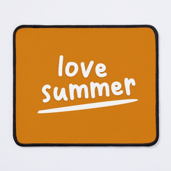 Love Summer Mouse Pad