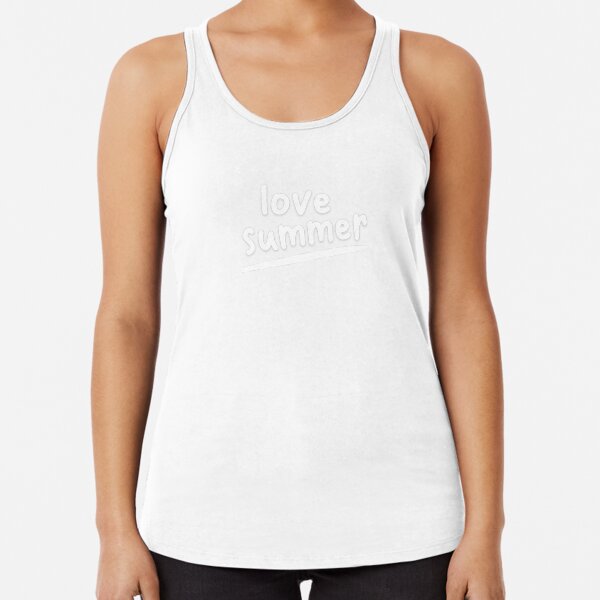 Love Summer Racerback Tank Top