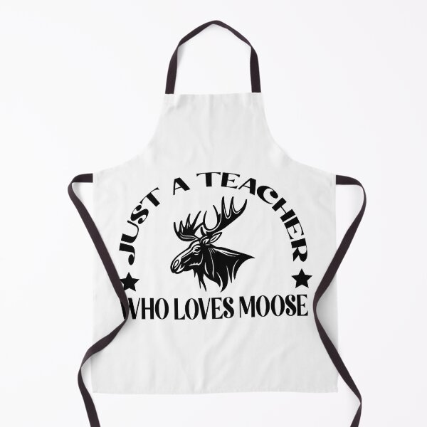Item preview, just a teacher who loves moose designed and sold by amersoliman.