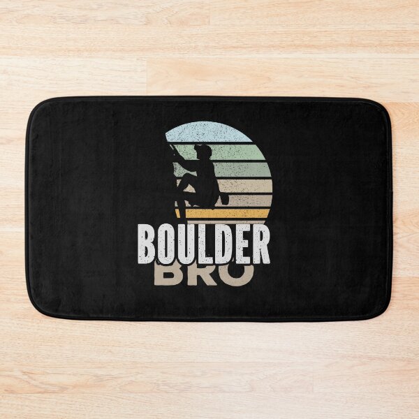 Item preview, Boulder Bro Climbing Adventure Vintage Men Women designed and sold by Designer-Girl.