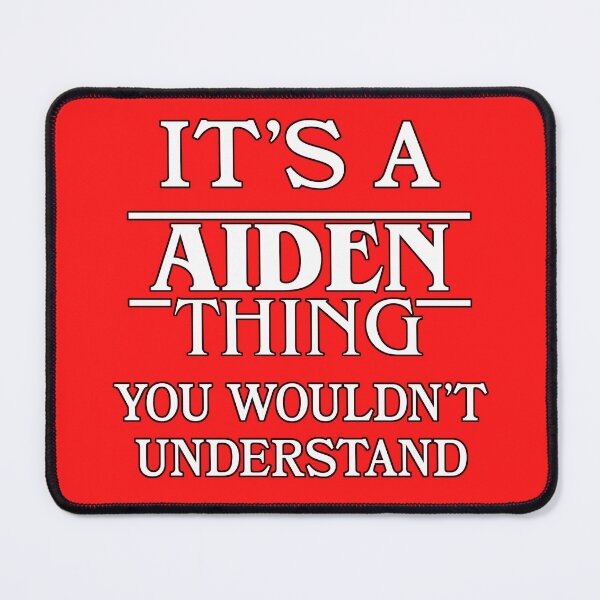 Item preview, Its A Aiden Thing You Wouldnt Understand Funny Cute Gift T Shirt For Men Women Hoodie Sweatshirt Sticker Family Reunion Party designed and sold by arcadetoystore.