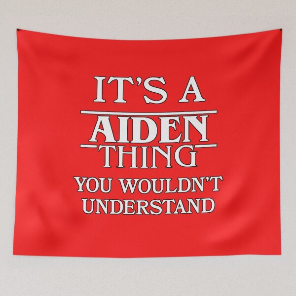 Item preview, Its A Aiden Thing You Wouldnt Understand Funny Cute Gift T Shirt For Men Women Hoodie Sweatshirt Sticker Family Reunion Party designed and sold by arcadetoystore.