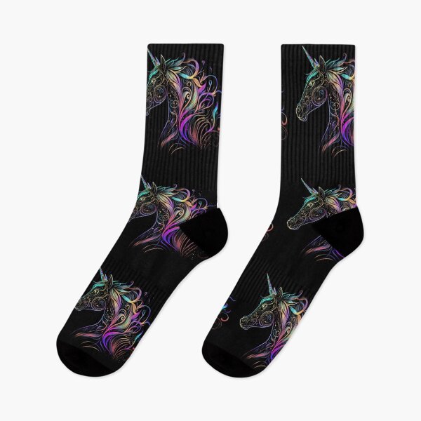 Item preview, The Radiant Beauty of a Colorful Unicorn designed and sold by digitaldreamHD.
