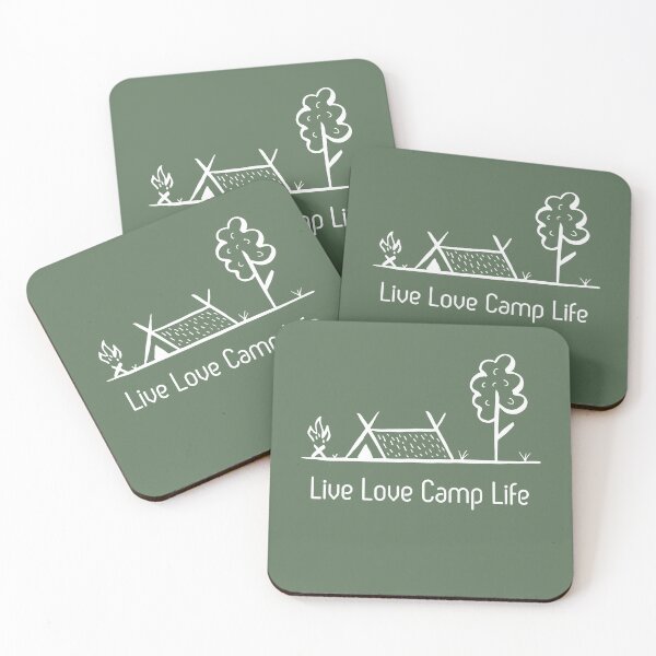 Item preview, LIVE LOVE CAMP LIFE,  designed and sold by Room4You.