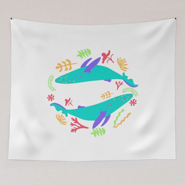 Item preview, whale designed and sold by addict2reading.