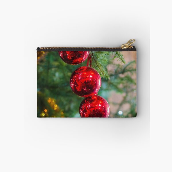 Item preview, Red Trio Of Christmas Baubles designed and sold by Darren Wilkes.