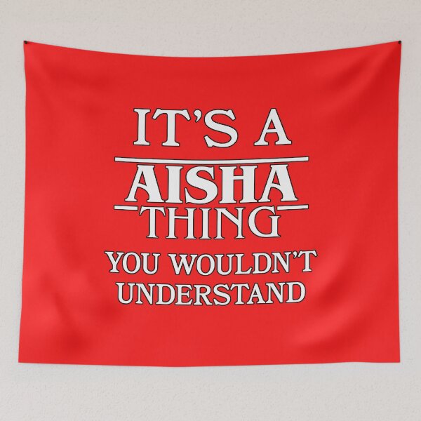 Item preview, Its A Aisha Thing You Wouldnt Understand Funny Cute Gift T Shirt For Men Women Hoodie Sweatshirt Sticker Family Reunion Party designed and sold by arcadetoystore.