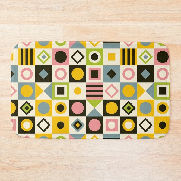 Item preview, Geometric checkered pattern 02 designed and sold by Middel-Studio.