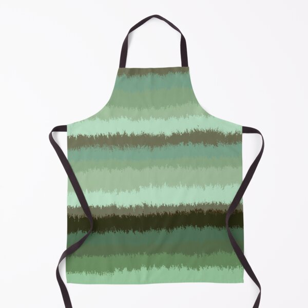 Item preview, Shades of Green, Fuzzy Stripes  designed and sold by OneThreeSix.