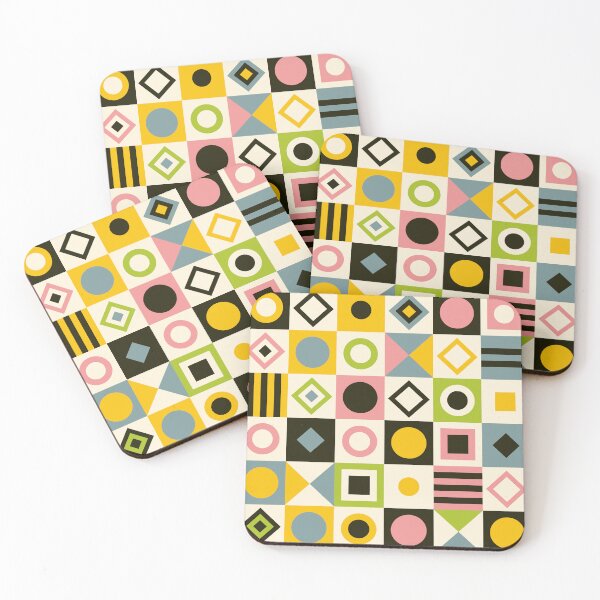 Item preview, Geometric checkered pattern 02 designed and sold by Middel-Studio.