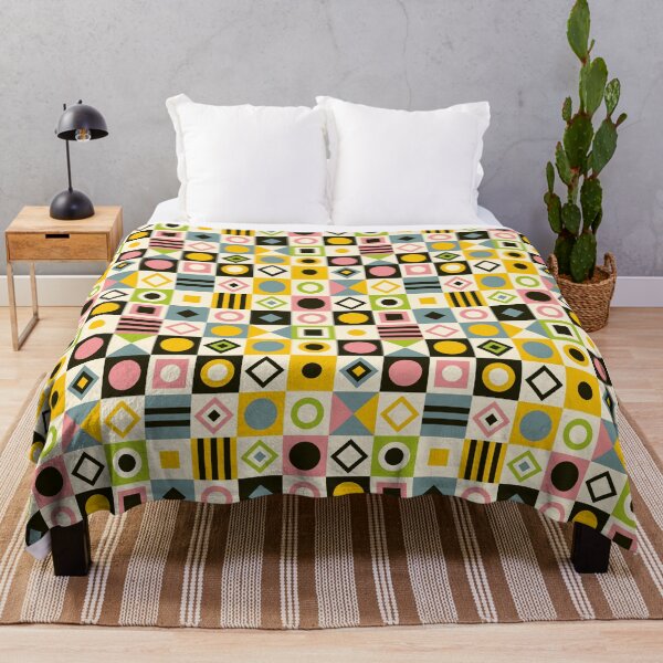 Item preview, Geometric checkered pattern 02 designed and sold by Middel-Studio.