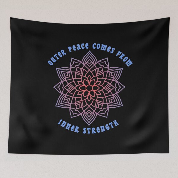 Item preview, Outer Peace Inner Strength designed and sold by Brad Chambers.