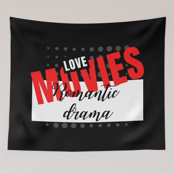 Item preview,  Love Romantic Drama Movies minimalist design designed and sold by DigitalMagShop.