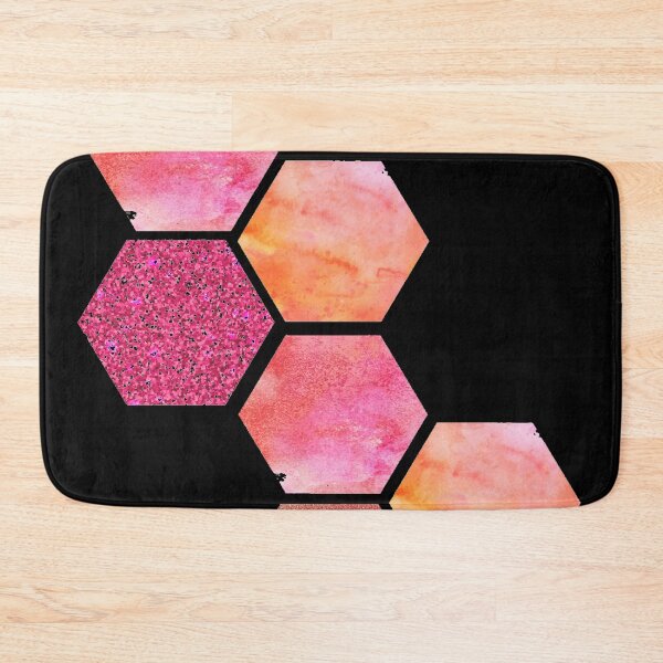 Item preview, Modern Geometric Pink and Glitter designed and sold by CharlieCreates.