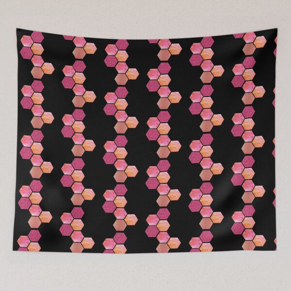 Item preview, Modern Geometric Pink and Glitter designed and sold by CharlieCreates.