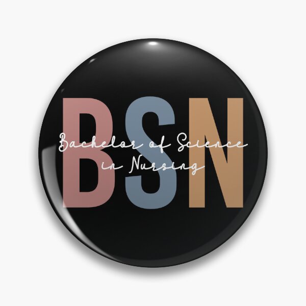 Item preview, BSN Bachelor of Science in Nursing | BSN Graduate | Nursing School Graduation Gifts | Retro BSN RN Gift  designed and sold by Violet Treasures.