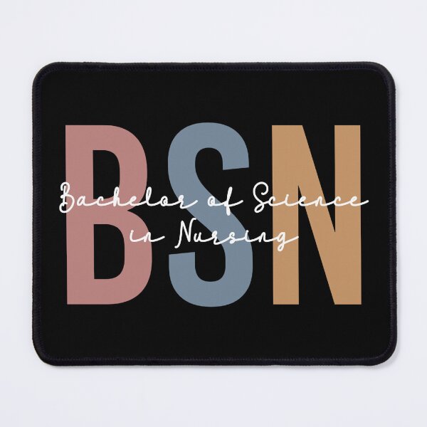 Item preview, BSN Bachelor of Science in Nursing | BSN Graduate | Nursing School Graduation Gifts | Retro BSN RN Gift  designed and sold by Violet Treasures.
