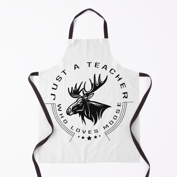 Item preview, just a teacher who loves moose designed and sold by amersoliman.