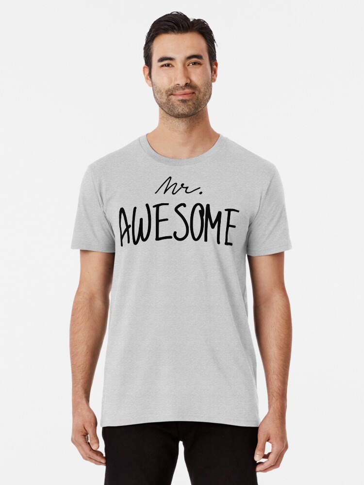 mr awesome t shirt