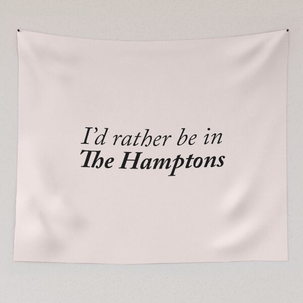 Item preview, I'd rather be in The Hamptons designed and sold by kassiopeiia.