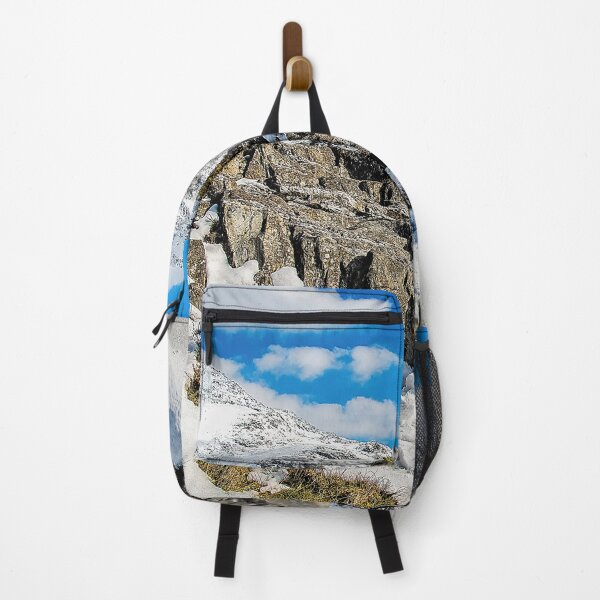 Item preview, Snow On Tryfan Mountain Snowdonia Wales designed and sold by Darren Wilkes.