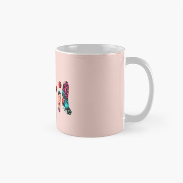 Aperçu de l'œuvre Nom floral d'Avril : Prénom d'Avril avec des fleurs créée et vendue par ABCDEmily ©.