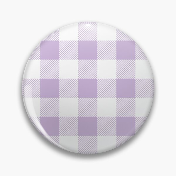 Item preview, Pastel Purple and White Buffalo Plaid Pattern designed and sold by starrylite.